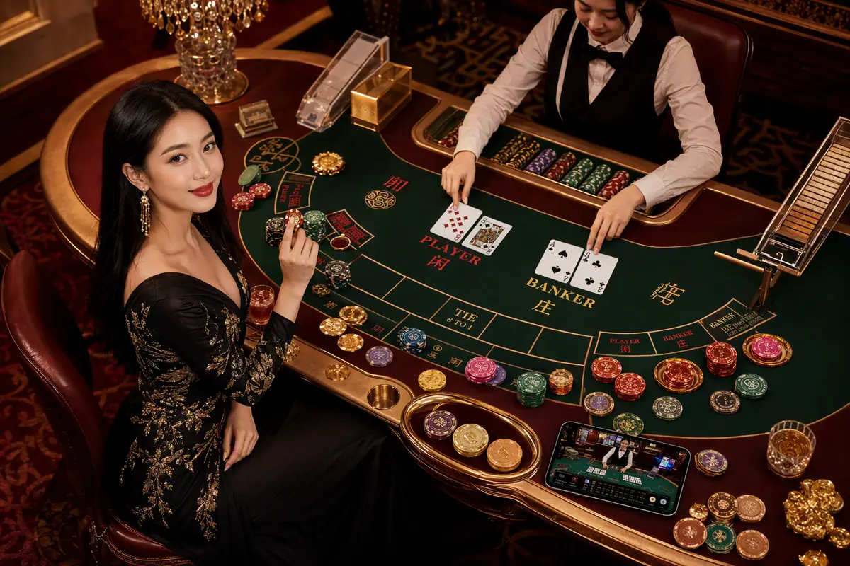 aladdin9 live casino baccarat dealer langsung